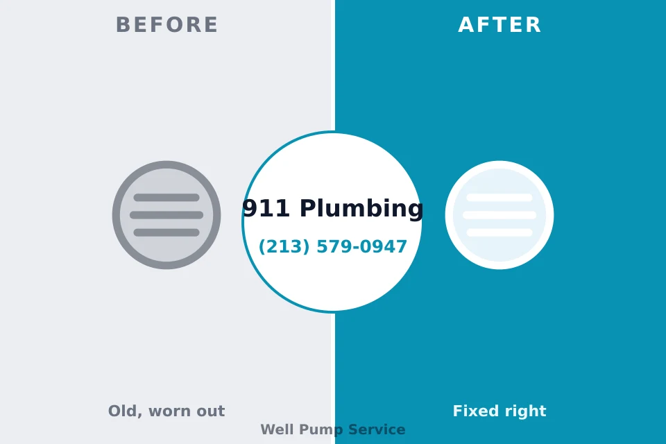 Before and after: plumbing repair Ramseur, NC